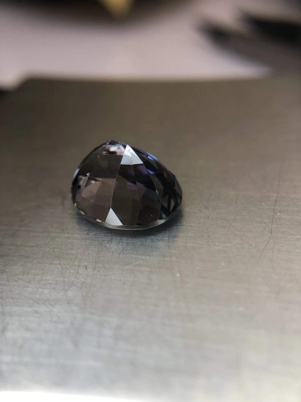 Natural Tanzanite Unheated in Oval Cut — view 6